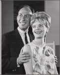 José Ferrer and Florence Henderson in a scene from the original 1963 Broadway production of "The Girl Who Came to Supper"