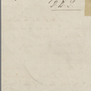 Autograph letter signed to Thomas Jefferson Hogg, 14 February 1817