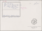 Autograph letter signed to Thomas Jefferson Hogg, 14 February 1817