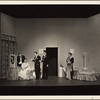 Beatrice Lillie, Ray Dennis, Robert Shackleton, and Anthony Pelissier in a scene from the original 1939 Broadway production of Noël Coward's "Set To Music."
