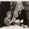 Richard Haydn and Beatrice Lillie in a scene from the original 1939 Broadway production of Noël Coward's "Set To Music."
