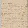 Autograph letter unsigned to Augusta White, 3 - 8 January 1817