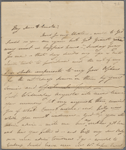 Autograph letter unsigned to Augusta White, 3 - 8 January 1817