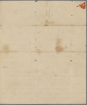 Autograph letter unsigned to Augusta White, 3 - 8 January 1817