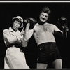 Carol Burnett and Dick Shawn in the stage production Fade Out - Fade In