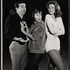 Dick Patterson, Carol Burnett and Tina Louise in rehearsal for the stage production Fade Out - Fade In