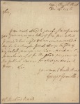 Letter to Richard Oswald
