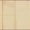 Letter to [John Penn] Deputy Governor of Pennsylvania