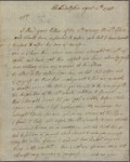 Letter to Josiah Bartlett