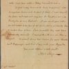 Letter to "Lt. Colonel [Marinus] Willet of the New York troops with Major General Sullivan."