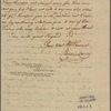 Letter to [Jelles Fonda, Caghnawaga]