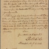 Letter to Samuel Tucker