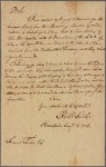 Letter to Samuel Tucker