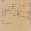 Letter to James Wilson