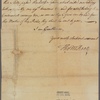Letter to William and Thomas Bradford Philadelphia