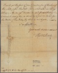 Letter to William and Thomas Bradford Philadelphia
