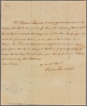 Letter to [Col. Wm. Cabell, Jr. Amherst, Va.]
