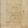 Letter to William Lee, London