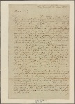 Letter to George Clinton, Governor of New York