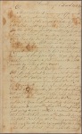 Letter to Theodoric Bland, Appomattox River, Prince George County, Va.