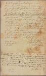 Letter to Theodoric Bland, Appomattox River, Prince George County, Va.