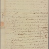 Letter to [Samuel Johnston, Edenton, N. C.]