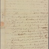 Letter to [Samuel Johnston, Edenton, N. C.]