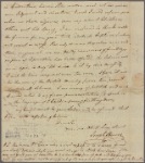 Letter to [Samuel Johnston, Edenton, N. C.]