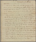 Letter to John Penn [England]