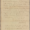Letter to John Penn [England]