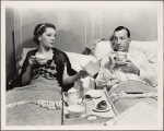 Gertrude Lawrence and Noël Coward in the original 1936 Broadway production of "Ways and Means" from Noël Coward's play cycle "Tonight at 8:30."