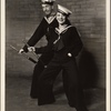Gertrude Lawrence and Noël Coward in the original 1936 Broadway production of "Red Peppers" from Noël Coward's play cycle "Tonight at 8:30."