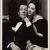 Gertrude Lawrence and Noël Coward in the original 1936 Broadway production of "Family Album" from Noël Coward's play cycle "Tonight at 8:30."
