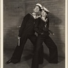 Gertrude Lawrence and Noël Coward in the original 1936 Broadway production of "Red Peppers" from Noël Coward's play cycle "Tonight at 8:30."