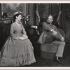 Lynn Fontanne and Alfred Lunt in a scene from the original Broadway production of Noël Coward's "Quadrille."