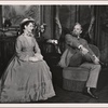 Lynn Fontanne and Alfred Lunt in a scene from the original Broadway production of Noël Coward's "Quadrille."