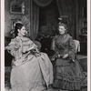 Lynn Fontanne and Brenda Forbes in a scene from the original Broadway production of Noël Coward's "Quadrille."