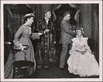 Lynn Fontanne, Alfred Lunt, Brian Ahrene, and Edna Best in a scene from the original Broadway production of Noël Coward's "Quadrille."