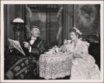 Brian Ahrene and Edna Best in a scene from the original Broadway production of Noël Coward's "Quadrille."