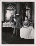 Alfred Lunt, Lynn Fontanne, and Brian Ahrene in a scene from the original Broadway production of Noël Coward's "Quadrille."