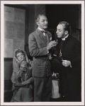 Edna Best, Brian Ahrene, and Jerome Kilty in a scene from the original Broadway production of Noël Coward's "Quadrille."