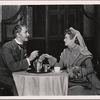 Brian Ahrene and Edna Best in a scene from the original Broadway production of Noël Coward's "Quadrille."