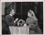 Brian Ahrene and Edna Best in a scene from the original Broadway production of Noël Coward's "Quadrille."