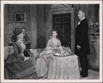 Brenda Forbes, Lynn Fontanne, and Brian Ahrene in a scene from the original Broadway production of Noël Coward's "Quadrille."