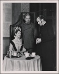 Alfred Lunt, Lynn Fontanne, and Jerome Kilty in a scene from the original Broadway production of Noël Coward's "Quadrille."