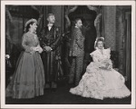 Alfred Lunt, Lynn Fontanne, Brian Ahrene, and Edna Best in a scene from the original Broadway production of Noël Coward's "Quadrille."