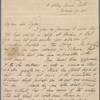Autograph letter signed to Lord Byron, 20 November 1816