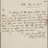 Autograph letter signed to Lackington, Hughes & Company, 22 December 1816