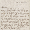 Autograph letter signed to Claire Clairmont, 30 December 1816
