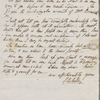 Autograph letter signed to Claire Clairmont, 30 December 1816